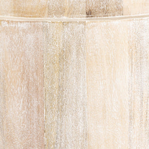 Atlas Robbins Accent Table - Versatile Solid Wood Design with Whitewash Finish for Modern Spaces TA11162-01