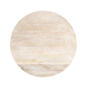 Atlas Robbins Accent Table - Versatile Solid Wood Design with Whitewash Finish for Modern Spaces TA11162-01