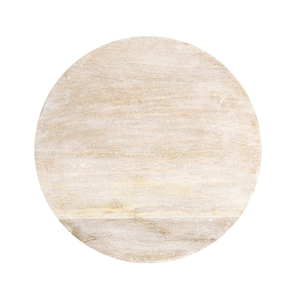 Atlas Robbins Accent Table - Versatile Solid Wood Design with Whitewash Finish for Modern Spaces TA11162-01