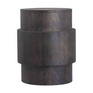 Atlas Robbins Accent Table - Rustic Industrial Charm, Solid Wood Construction & Versatile Design for Any Room TA11162-02