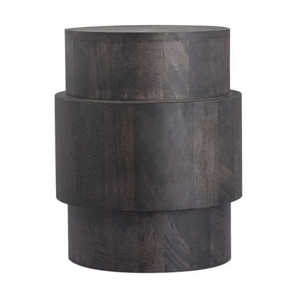 Atlas Robbins Accent Table - Rustic Industrial Charm, Solid Wood Construction & Versatile Design for Any Room TA11162-02