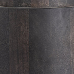 Atlas Robbins Accent Table - Rustic Industrial Charm, Solid Wood Construction & Versatile Design for Any Room TA11162-02