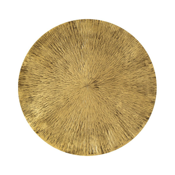Atlas Sedeo Vintage Drum Accent Table in Antique Bronze - Compact Iron Design for Living Spaces & Entryways TA11174-01