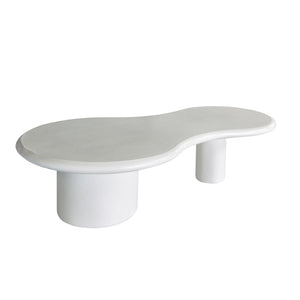 Atlas Stella Coffee Table - Minimalist Plaster White Design for Contemporary Living Spaces & Stylish Decor TA11183-01