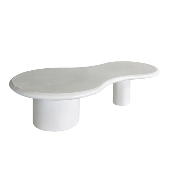 Atlas Stella Coffee Table - Minimalist Plaster White Design for Contemporary Living Spaces & Stylish Decor TA11183-01