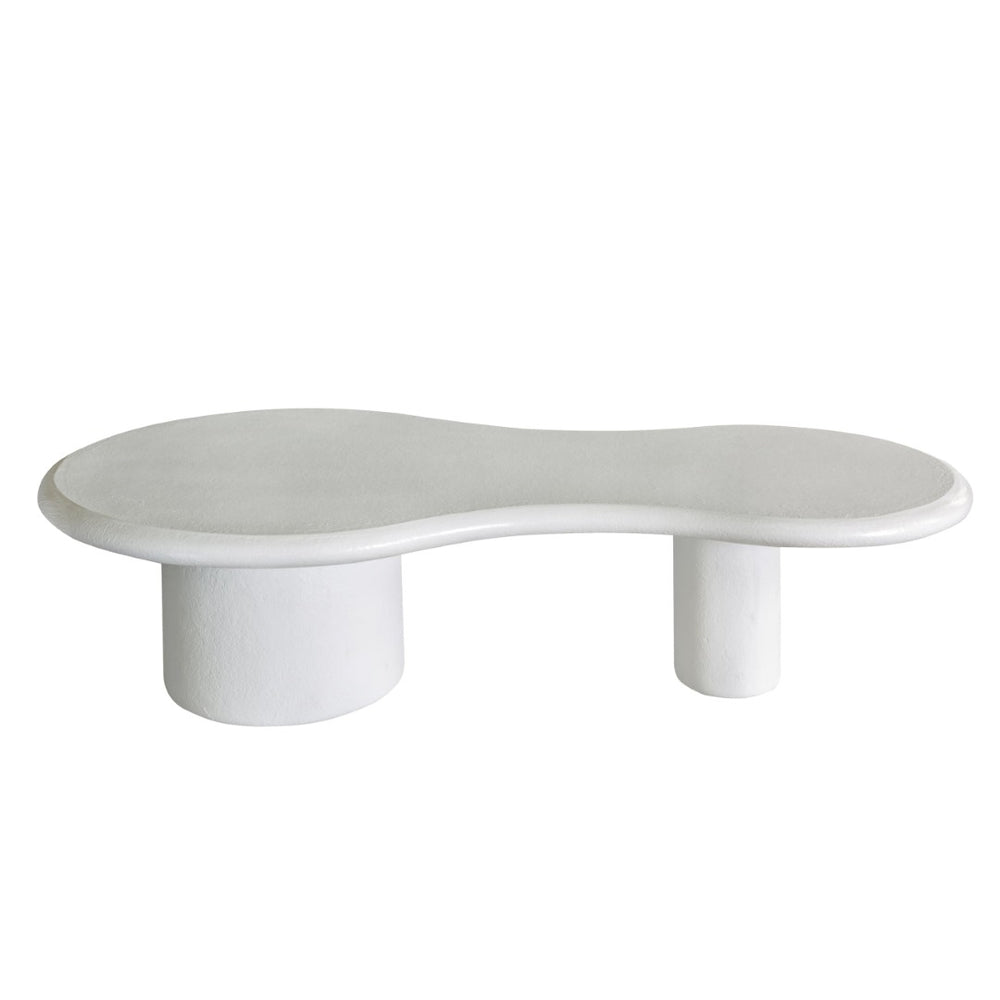 Atlas Stella Coffee Table - Minimalist Plaster White Design for Contemporary Living Spaces & Stylish Decor TA11183-01