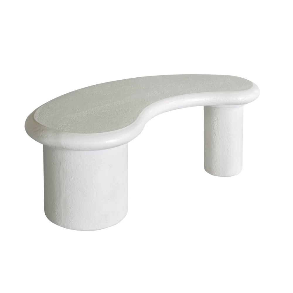 Atlas Stella Coffee Table - Minimalist Plaster White Elegance for Modern Living Spaces & Stylish Interiors TA11184-01