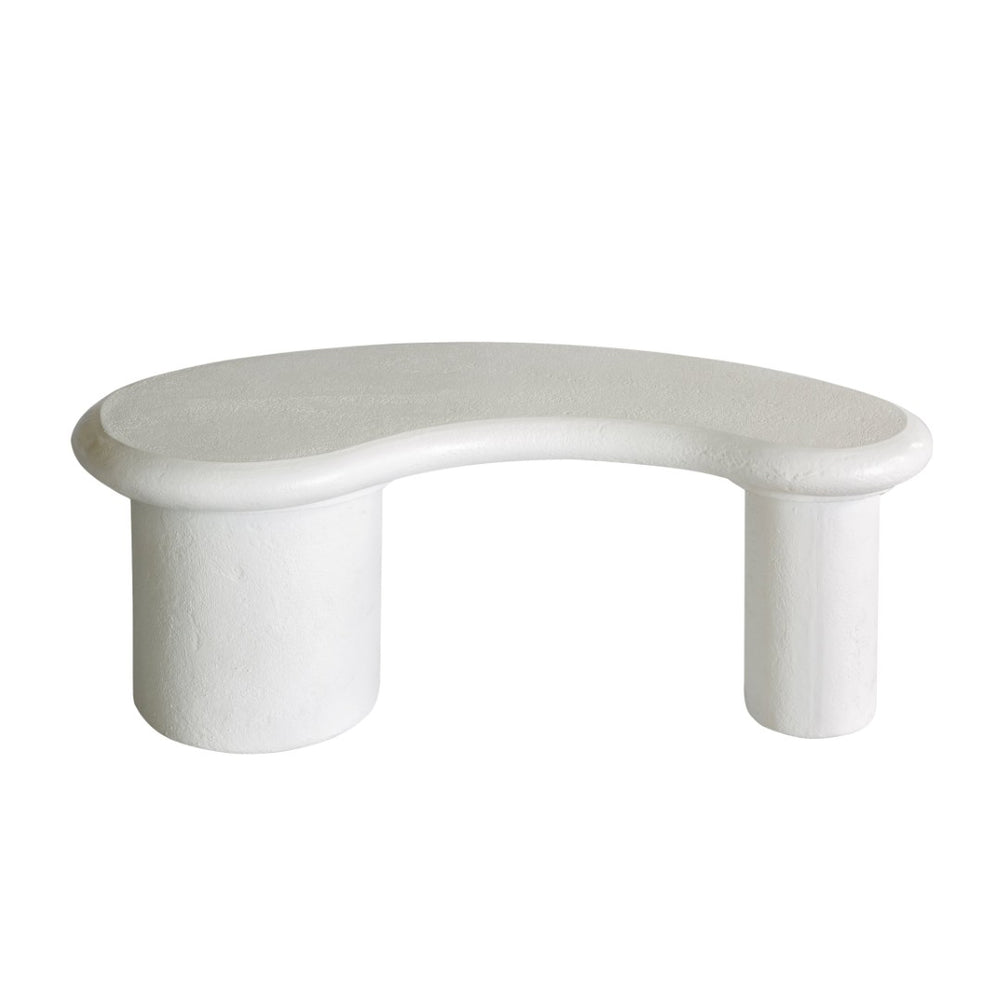Atlas Stella Coffee Table - Minimalist Plaster White Elegance for Modern Living Spaces & Stylish Interiors TA11184-01