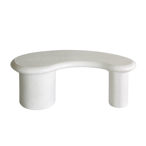 Atlas Stella Coffee Table - Minimalist Plaster White Elegance for Modern Living Spaces & Stylish Interiors TA11184-01