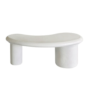 Atlas Stella Coffee Table - Minimalist Plaster White Elegance for Modern Living Spaces & Stylish Interiors TA11184-01