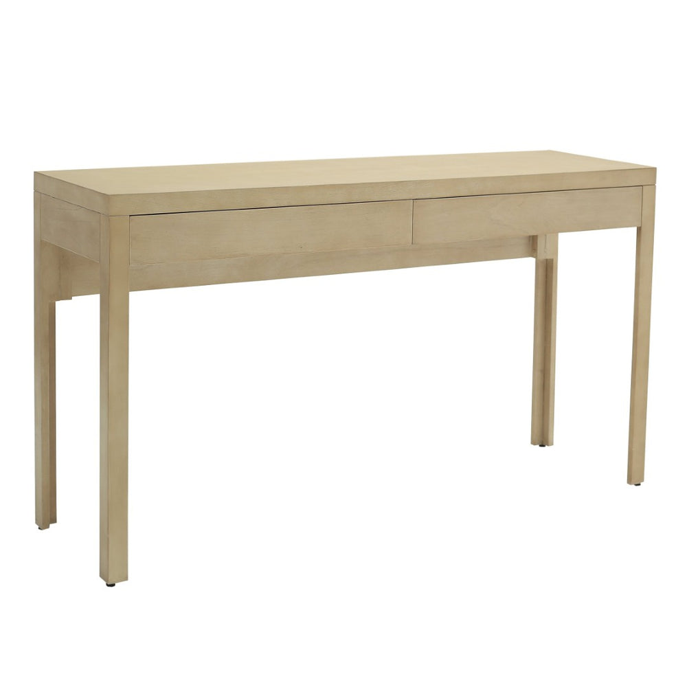Atlas Sunset Harbor Console Table - Sandy Cove Taupe Finish for Coastal Style in Narrow Spaces & Entryways TA11188-01
