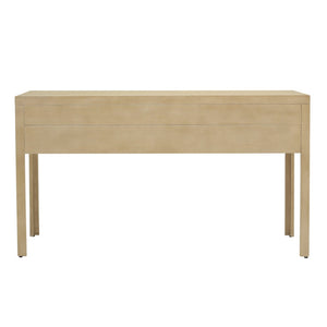 Atlas Sunset Harbor Console Table - Sandy Cove Taupe Finish for Coastal Style in Narrow Spaces & Entryways TA11188-01