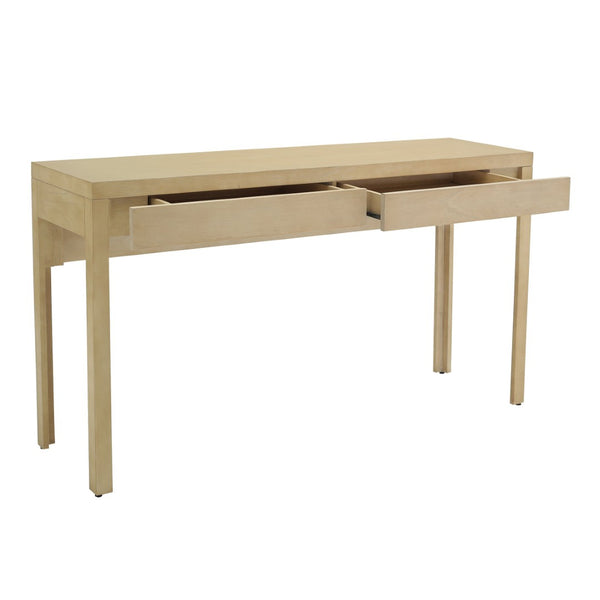 Atlas Sunset Harbor Console Table - Sandy Cove Taupe Finish for Coastal Style in Narrow Spaces & Entryways TA11188-01