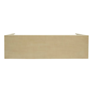 Atlas Sunset Harbor Console Table - Sandy Cove Taupe Finish for Coastal Style in Narrow Spaces & Entryways TA11188-01