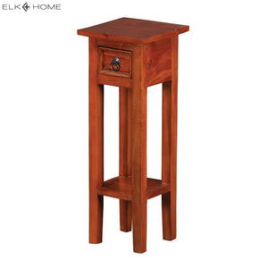 Atlas Sutter Accent Table - Modern Minimalist Design with Functional Storage for Small Spaces and Decor Espresso TA11190-02