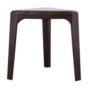 Atlas Treble Accent Table - Midcentury Walnut Design with Black Marble Top for Chic Living Spaces TA11201-01