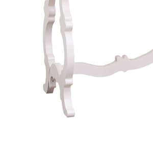 Atlas Volume Console Table - Handcrafted Antique White with Scrollwork Legs for Cottage Charm & Style TA11205-01