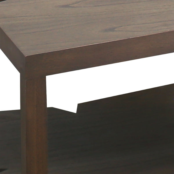 Atlas Watkins Coffee Table - Versatile Gray Accent Table for Small Spaces, Durable Wood Design, Stylish Home Decor TA11208-01