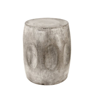 Atlas Wotran Accent Table - Handcrafted Concrete Beauty with Polished Finish, Ideal for Modern Spaces TA11209-01
