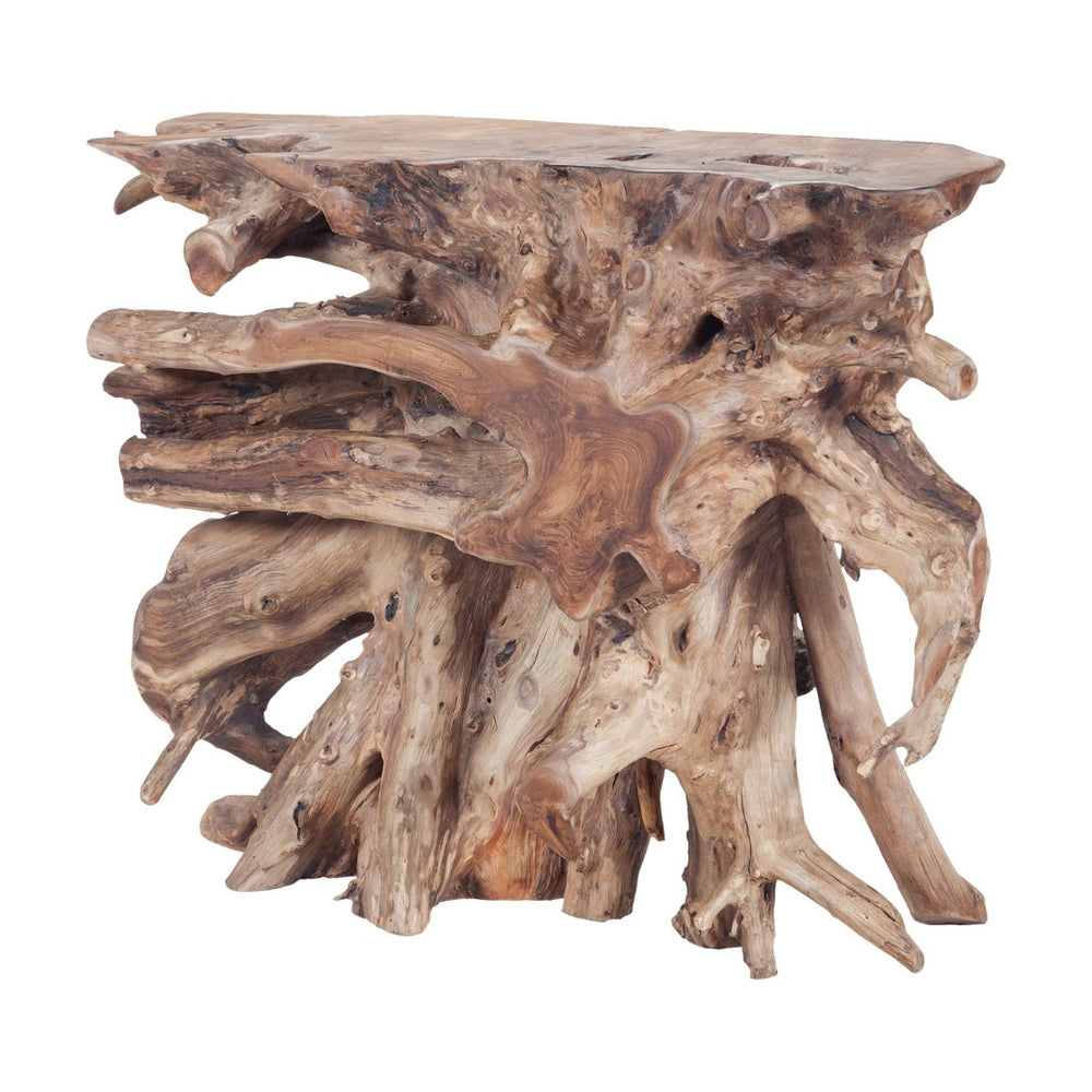 Atlas Yava Console Table - Stylish Solid Wood Design for Entryway, Living Room, and Functional Spaces Natural TA11212-01