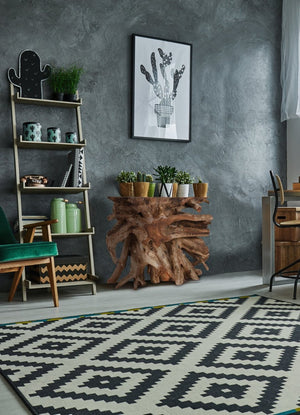 Atlas Yava Console Table - Stylish Solid Wood Design for Entryway, Living Room, and Functional Spaces Natural TA11212-01