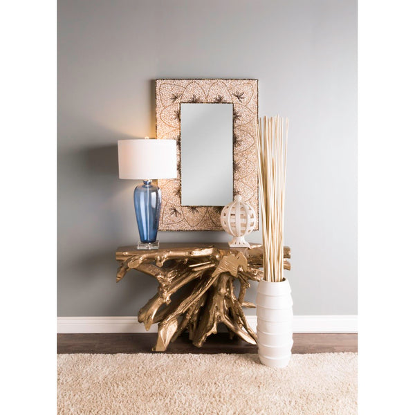 Atlas Yava Console Table - Stylish Solid Wood Design for Entryway, Living Room, and Functional Spaces Gold TA11212-02