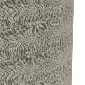 Atlas Dexter Accent Table - Sleek Gray Faux Shagreen Design, Modern Minimalist Style for Any Space TA11216-01