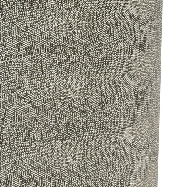 Atlas Dexter Accent Table - Sleek Gray Faux Shagreen Design, Modern Minimalist Style for Any Space TA11216-01