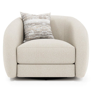 Bernhardt Bernhardt Austen Swivel Chair — Curvaceous Tight-Back, Deep Plush Seat, 360° Rotation, Customizable - Made to Order P2372SA