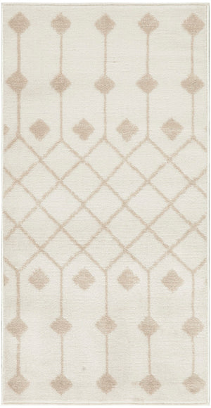 Nourison Grafix GRF37 Machine Made Power-loomed Borderless Design Indoor Only Bohemian Farmhouse Rug Ivory Beige, Ivory Beige 100% Polypropylene 99446935977