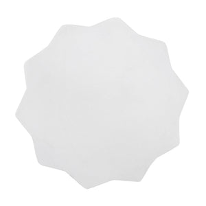 English Elm Outdoor Handcrafted Concrete Accent Table with Star Top and Sculptural Faceted Pedestal 73450.00