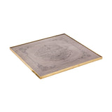 Etched Metal Table Chateau Square - TOP TABLE002-TOP Elk Home