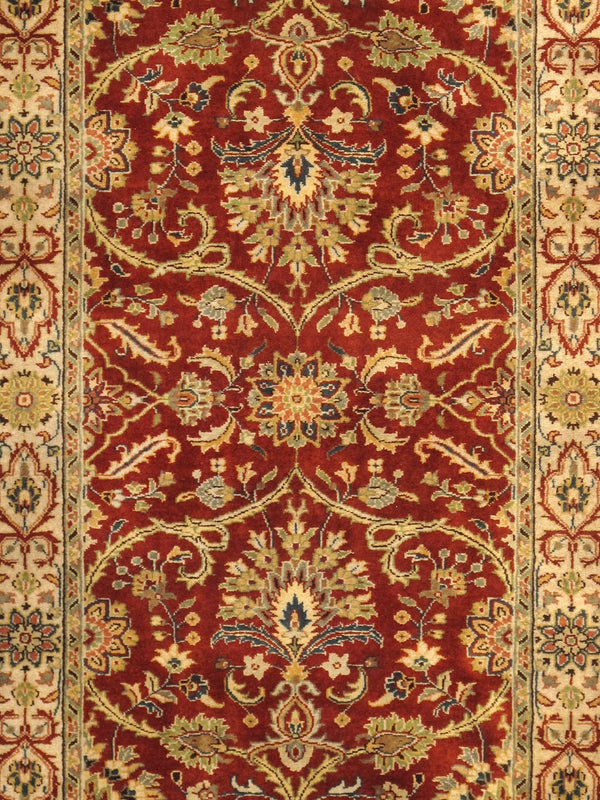 Pasargad Home Baku Collection Hand-knotted Lamb's Wool Area Rug For Timeless Elegance & Style   P-701 2.07x10