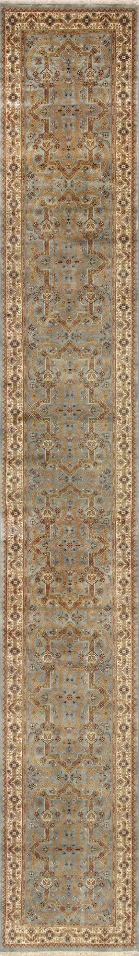Pasargad Home Baku Collection Hand-knotted Lamb's Wool Area Rug For Timeless Elegance & Style   Ps-20 4.02x29