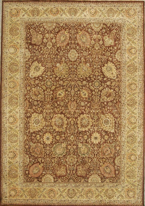 Pasargad Home Baku Collection Hand-knotted Lamb's Wool Area Rug For Timeless Elegance & Style   P-6 10x14