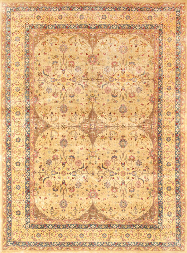 Pasargad Home Baku Collection Hand-knotted Lamb's Wool Area Rug – Timeless Elegance For Your Space   P-713 9x12