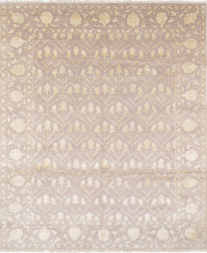 Pasargad Baku Collection Hand-knotted Silk & Wool Area Rug – Timeless Elegance For Your Home Decor   P-834 8x10