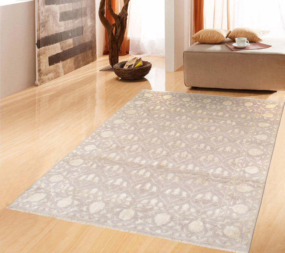 Pasargad Baku Collection Hand-knotted Silk & Wool Area Rug – Timeless Elegance For Your Home Decor   P-834 8x10