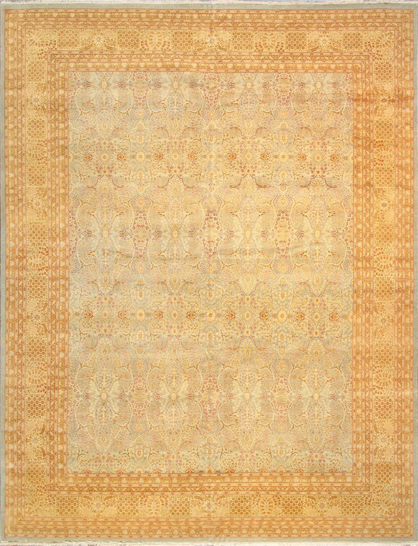 Pasargad Home Baku Collection Hand-knotted Lamb's Wool Area Rug For Timeless Elegance & Style   P-adam 12x16