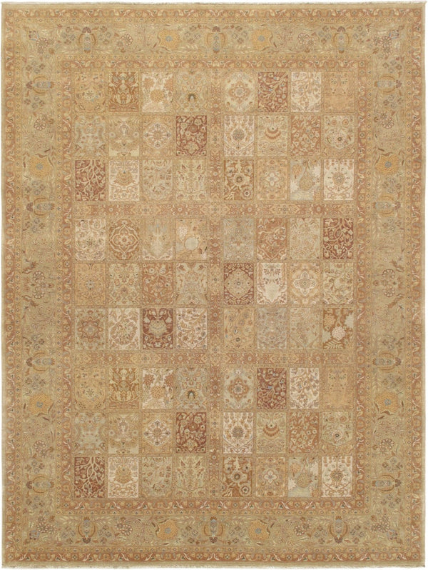 Pasargad Home Baku Collection Hand-knotted Lamb's Wool Area Rug For Timeless Elegance & Style   Pp-1 9x12