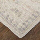 Feizy Rugs Wendover Eco-friendly Hand-knotted Low Pile Oriental Rug – Timeless Vintage Design For Any Space Tan,Brown Pet Wnd6858fbgeivyc50