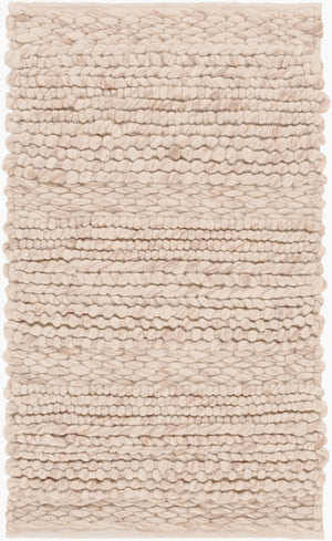 Surya Tahoe 10' X 14' Handwoven Wool Rug - Scandinavian Modern Design For Warmth And Minimalist Charm Ivory Wool Tah3700-23