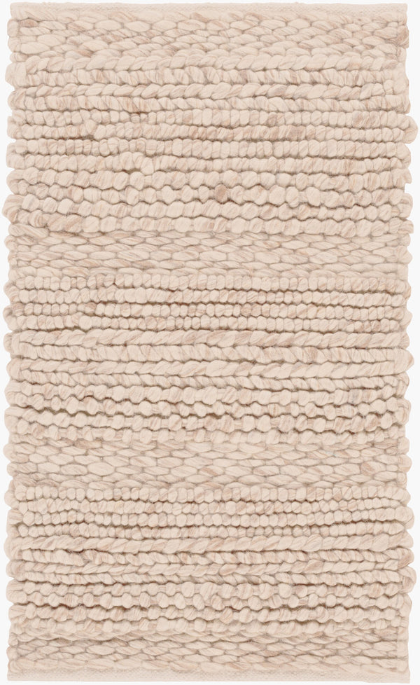 Surya Tahoe 10' X 14' Handwoven Wool Rug - Scandinavian Modern Design For Warmth And Minimalist Charm Ivory Wool Tah3700-23