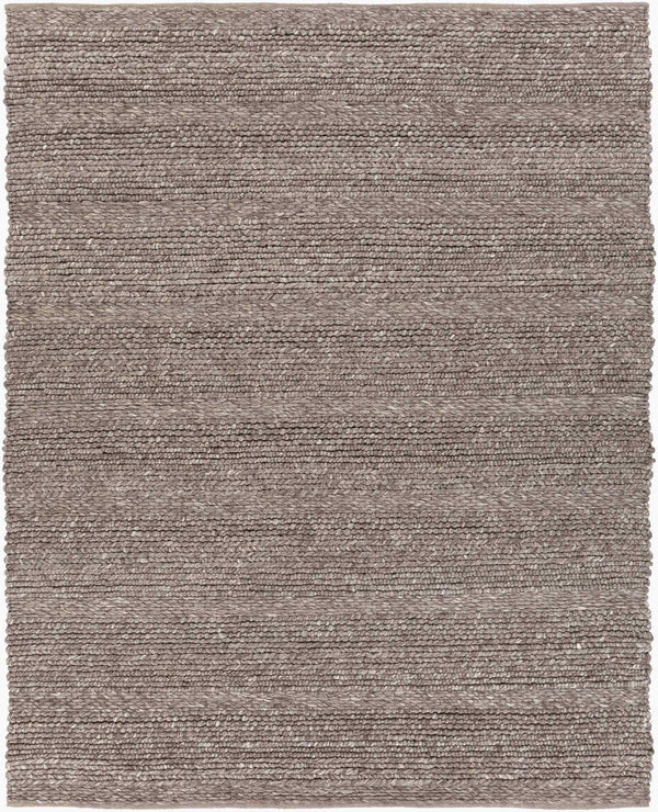 Surya Tahoe 10' X 14' Handwoven Wool Rug - Scandinavian Modern Design For Warmth And Minimalist Charm Charcoal Wool Tah3702-810