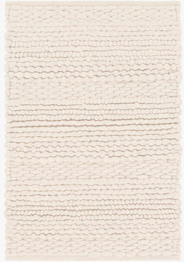 Surya Tahoe 10' X 14' Handwoven Wool Rug - Scandinavian Modern Design For Warmth And Minimalist Charm Ivory Wool Tah3703-23