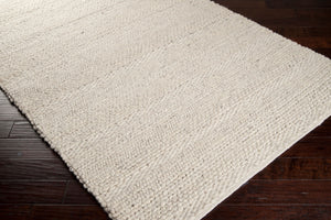 Surya Tahoe 10' X 14' Handwoven Wool Rug - Scandinavian Modern Design For Warmth And Minimalist Charm Ivory Wool Tah3703-58
