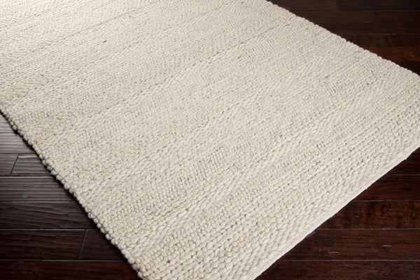 Surya Tahoe 10' X 14' Handwoven Wool Rug - Scandinavian Modern Design For Warmth And Minimalist Charm Ivory Wool Tah3703-58