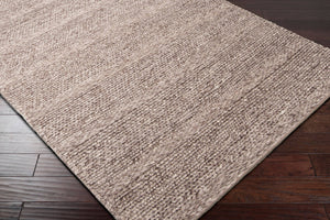 Surya Tahoe 10' X 14' Handwoven Wool Rug - Scandinavian Modern Design For Warmth And Minimalist Charm Brown Wool Tah3705-23