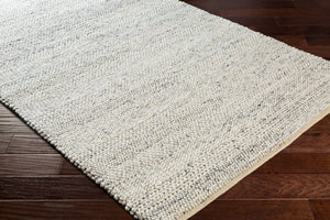 Surya Tahoe 10' X 14' Handwoven Wool Rug - Scandinavian Modern Design For Warmth And Minimalist Charm Cream Wool Tah3709-810
