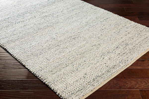 Surya Tahoe 10' X 14' Handwoven Wool Rug - Scandinavian Modern Design For Warmth And Minimalist Charm Cream Wool Tah3709-810